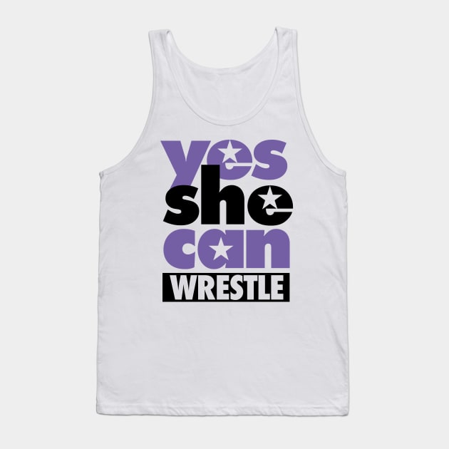 Yes she can wrestle Tank Top by AirborneArtist